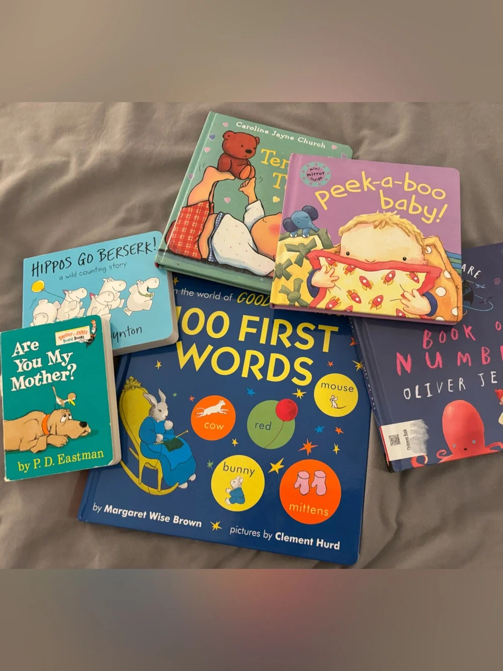 Classic Kids Board Book Set – Multi-Color